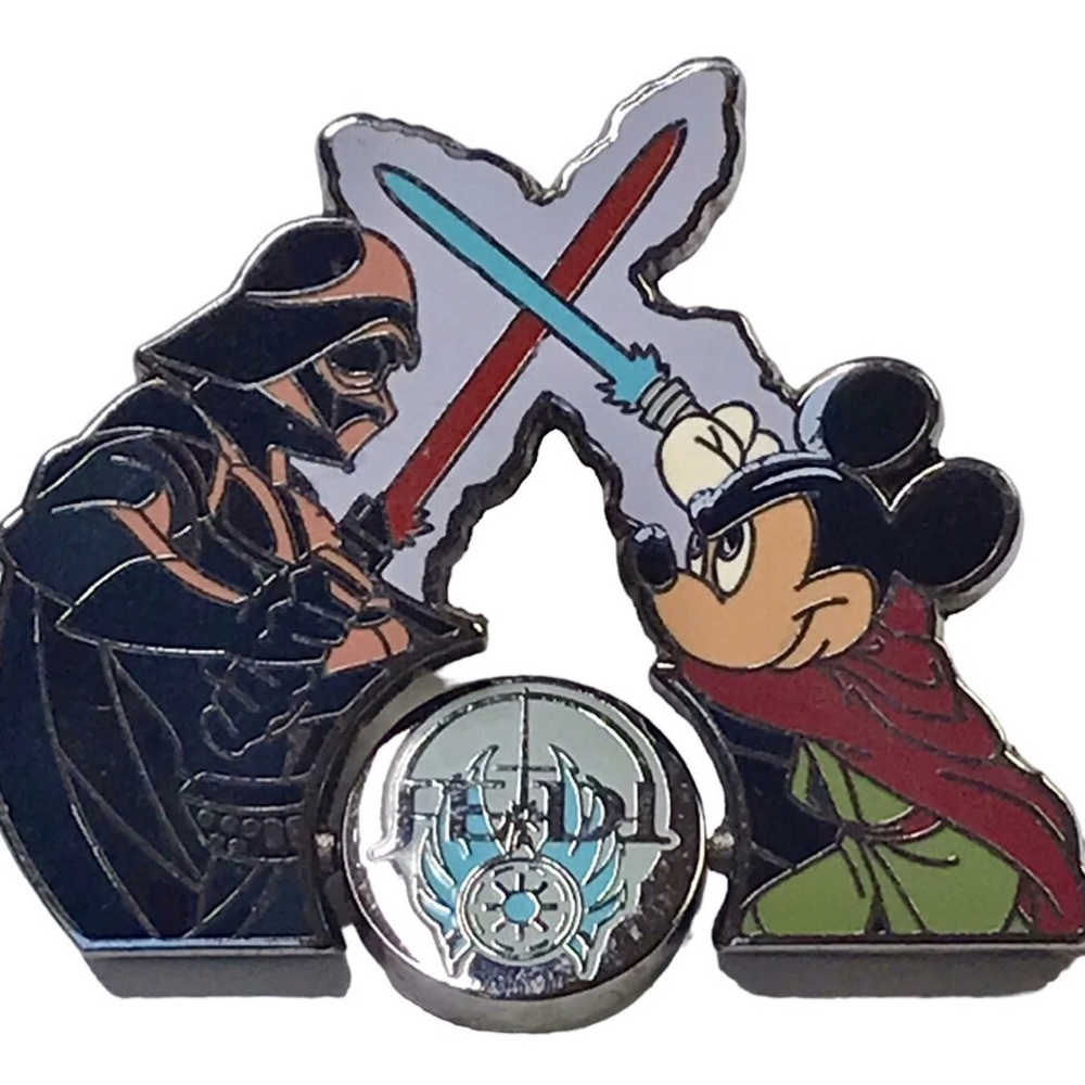 Star Wars and Mickey Mouse Crossover Pin